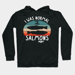 Salmon saying fishing Norway fishing salmon hobby Hoodie